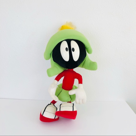 Vintage Other - Marvin the Martian Plush 1994 Looney Tunes Tyco 18”